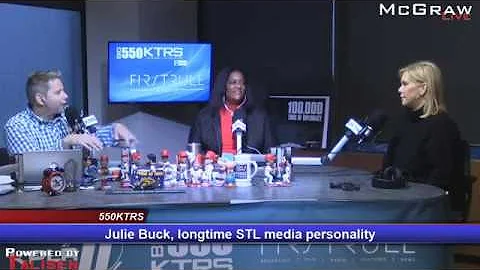 Julie Buck, longtime St. Louis media personality, ...