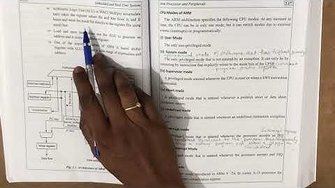 Embedded and real time systems,Unit-2 ARM Architecture