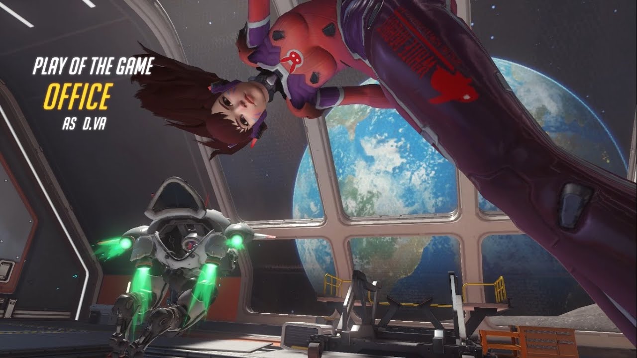 Overwatch Office D.VA White Rabbit กระต่ายขาวโยนระเบิด 7 ตามหากระต่ายบน ...