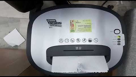 Kores Easy Cut 871 Paper Shredder | 20 Sheets Capacity | 40 Mins Continuous Run
