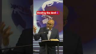 Why is it that people bind the devil?