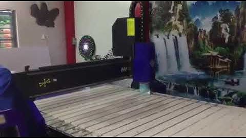 Lắp đặt máy CNC GXU1325 H1-2500 cho khách hàng tại Kiến Xương - Thái Bình. Hotline : 0996046886