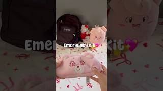 Emergency Kit #backtoschool #backtoschoolessentials #emergencykit #shorts #girls #cute #fun