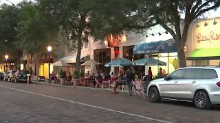 People out in Winter Park despite recent surge in cases