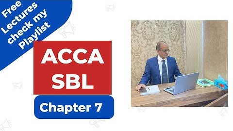 ACCA SBL Strategic Business Leader  | Chapter 7 |  @Accastars