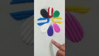 simple Rangoli, satisfying rangoli, Easy rangoli ,satisfying #asmr,Tricks and tips,ASMR#rangoli