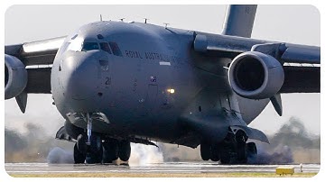 INCREDIBLE Short Field Landing & Takeoff | Boeing C-17 Globemaster III