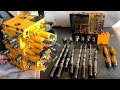 Amazing Repairing of Excavator Hyduralic Main Assembly | Rebuilding Hyduralic Assembly |