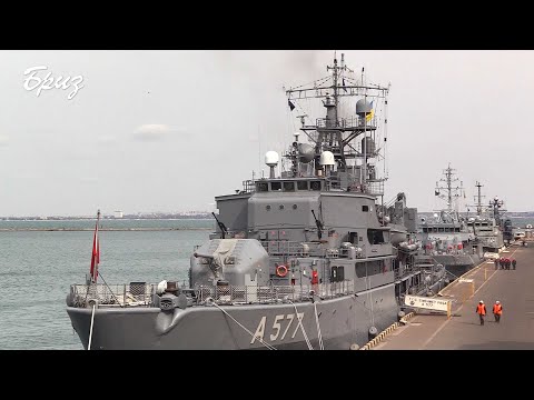 До Одеси зайшли кораблі Другої протимінної групи НАТО (SNMCMG2)