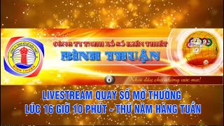 BTV - Trực tiếp Quay số mở thưởng XSKT Bình Thuận 16/5/2024