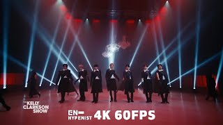 [4K 60FPS] ENHYPEN - Bite Me (Live at Kelly Clarkson Show) (Improved Quality) Resimi