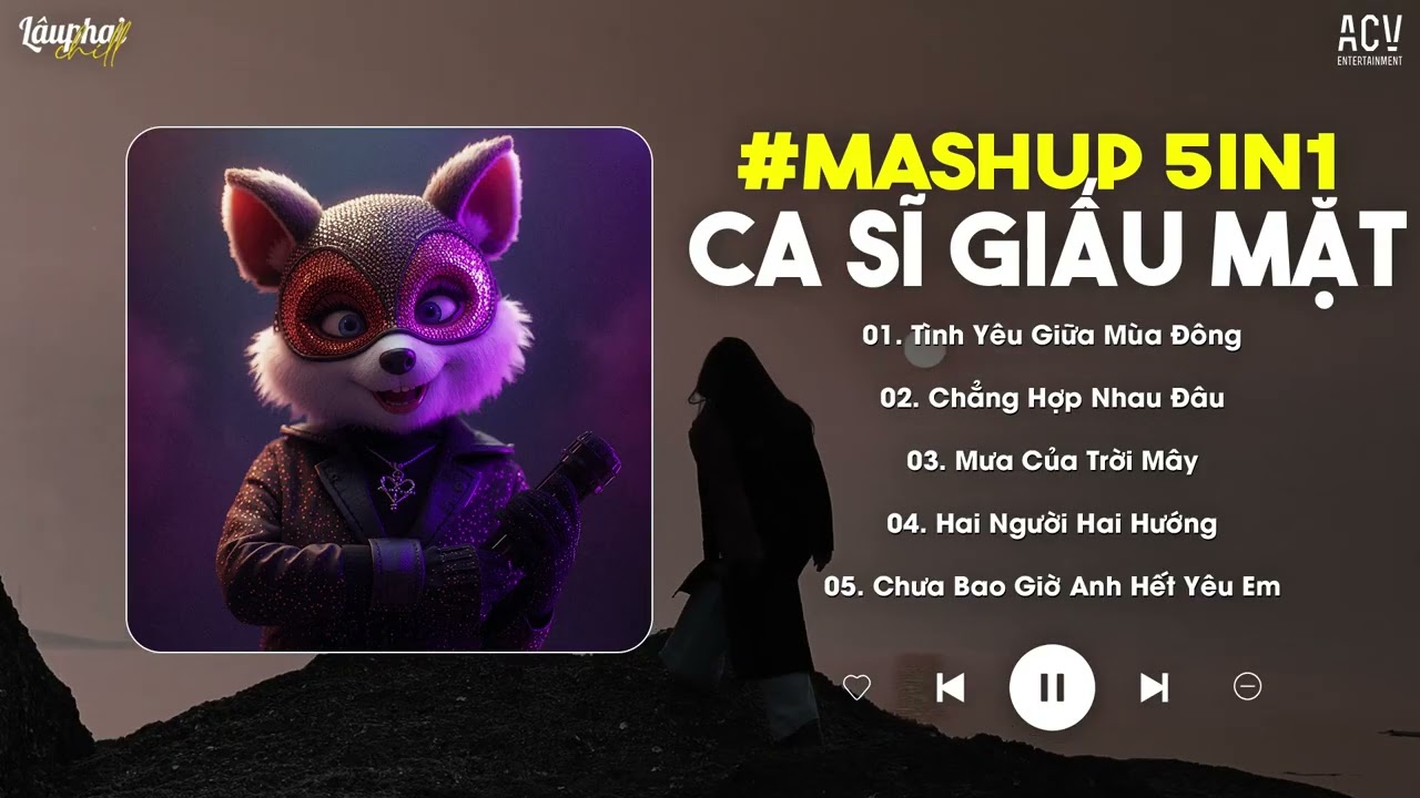Mashup 5in1 - Ca Sĩ Giấu Mặt Cover ♫ Playlist Nhạc Cover Ca Sĩ Giấu Mặt Đang Hot TikTok