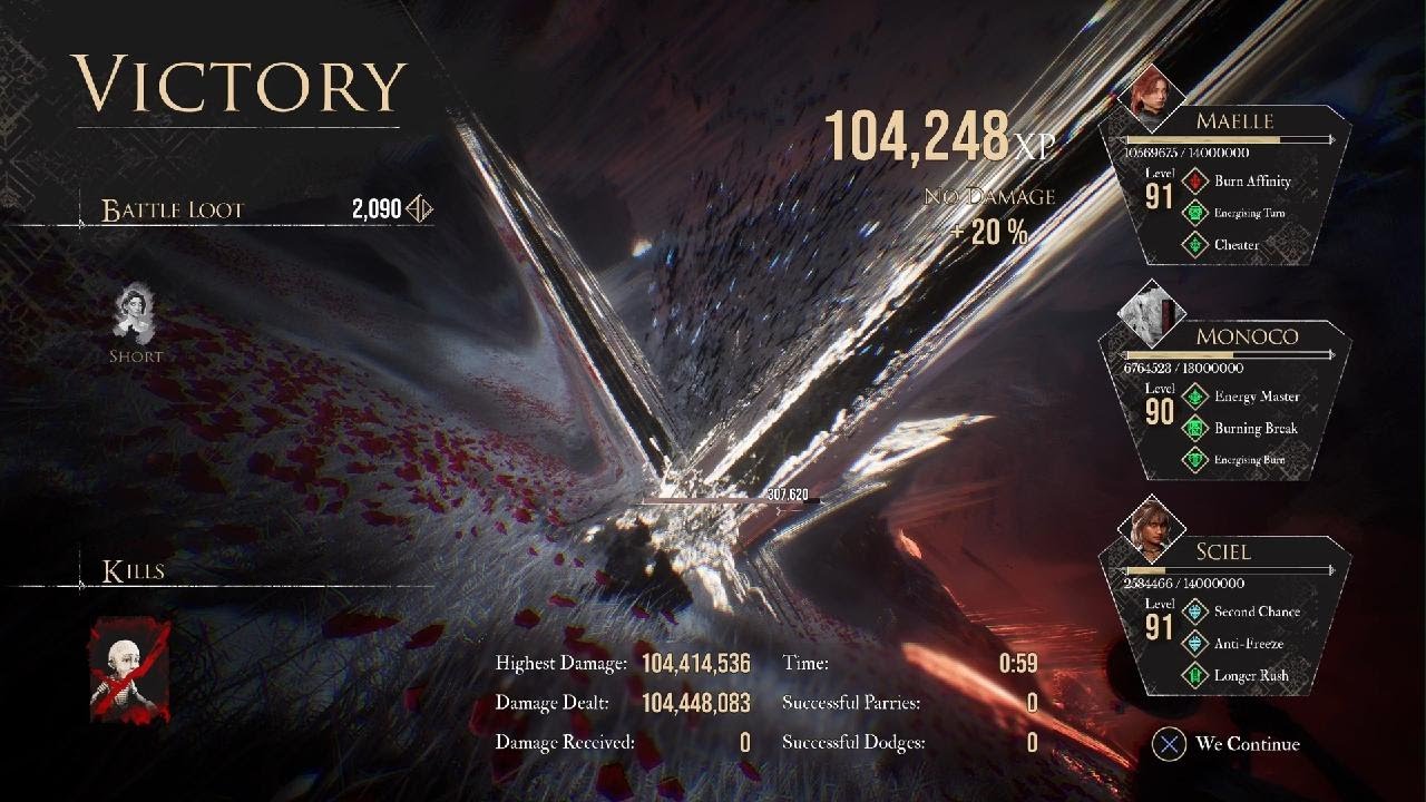 Clair Obscur: Expedition 33 One Shot A Mime With 104M Damage - YouTube