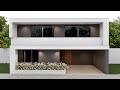 House Design 10x25 Meters | Casa de 10x25 metros