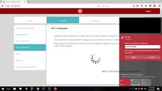 How to get to jiofi admin page/change name and password screenshot 4