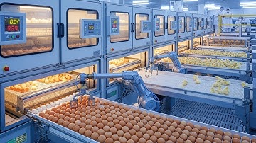 Inside the Chicken Mega Factory 🐔 — Advanced Egg Incubation Technology (Full Process)