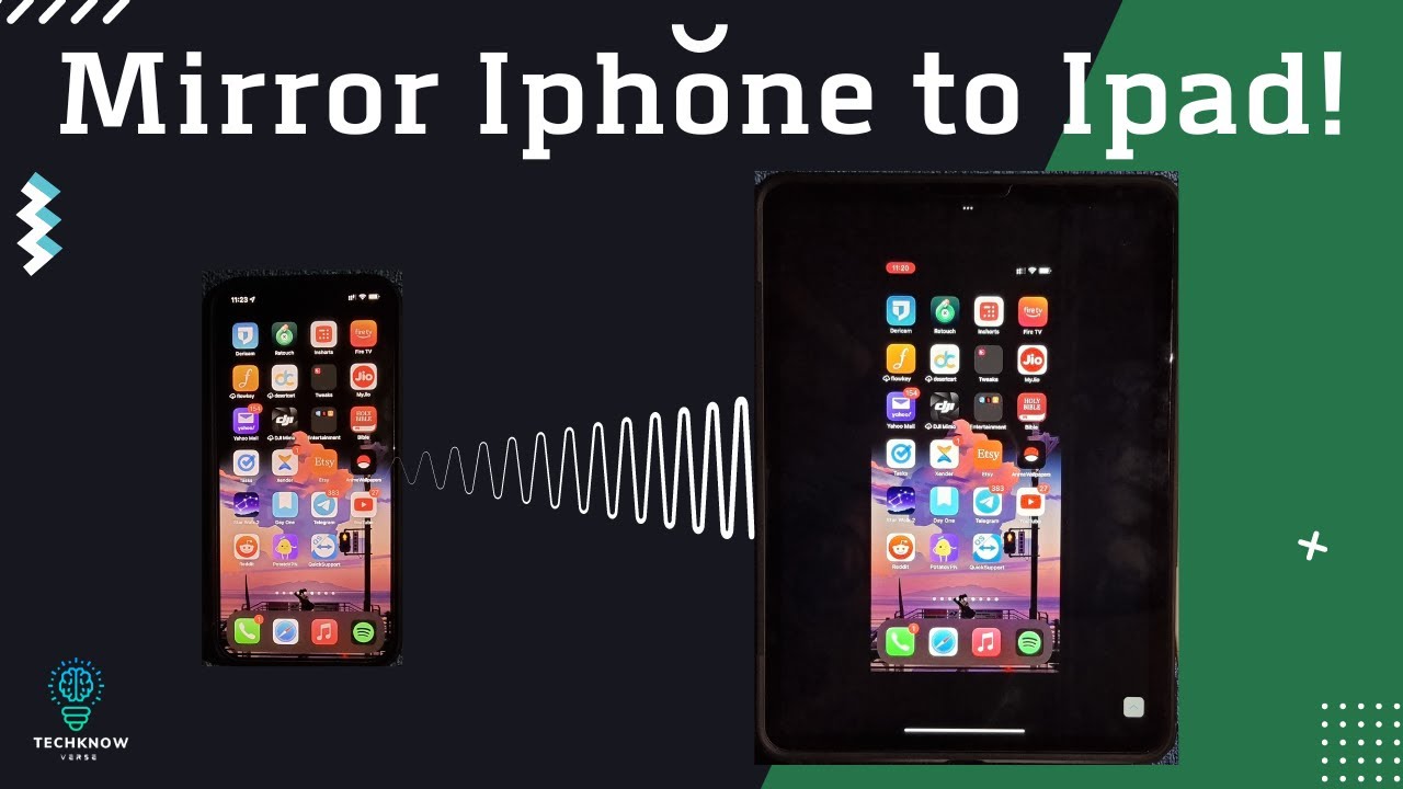 Mirror iPhone to iPad for FREE!! - YouTube