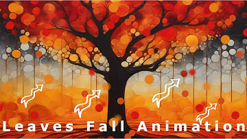 Create Stunning Autumn Leaves Fall Animation || CSS Animation