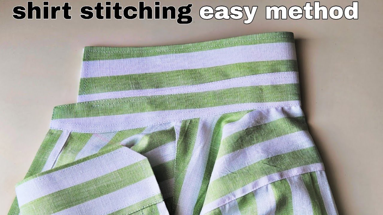 shirt stitching easy and perfect full length detailed video //