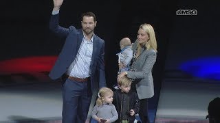 Rick Nash Honored Before Rangers-Blue Jackets Game