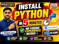 Install Python on Windows 11 | Complete Setup Guide for Beginners
