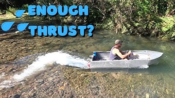 Electric Mini Jetboat Build, Part 3