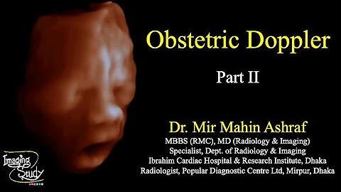 Obstetric Doppler Part 2 | Bengali | Bangladesh Society of Ultrasonography | 15 July 2023