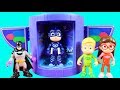 PJ Masks Transforming Headquarters New Playset With Catboy Gekko Owlette Imaginext Batman Toy Review