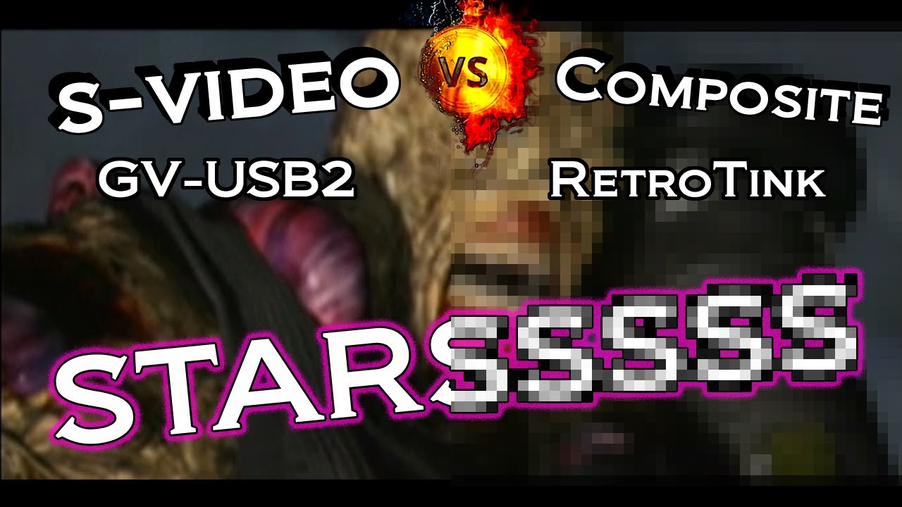 S Video vs Composite - RetroTink 2x Mini vs GV USB2 - Dreamcast (Resident Evil 3: Nemesis) #Shorts