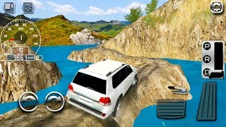 White Prado Driving - Mud Off Road Rally 4x4 - Android Gameplay screenshot 5