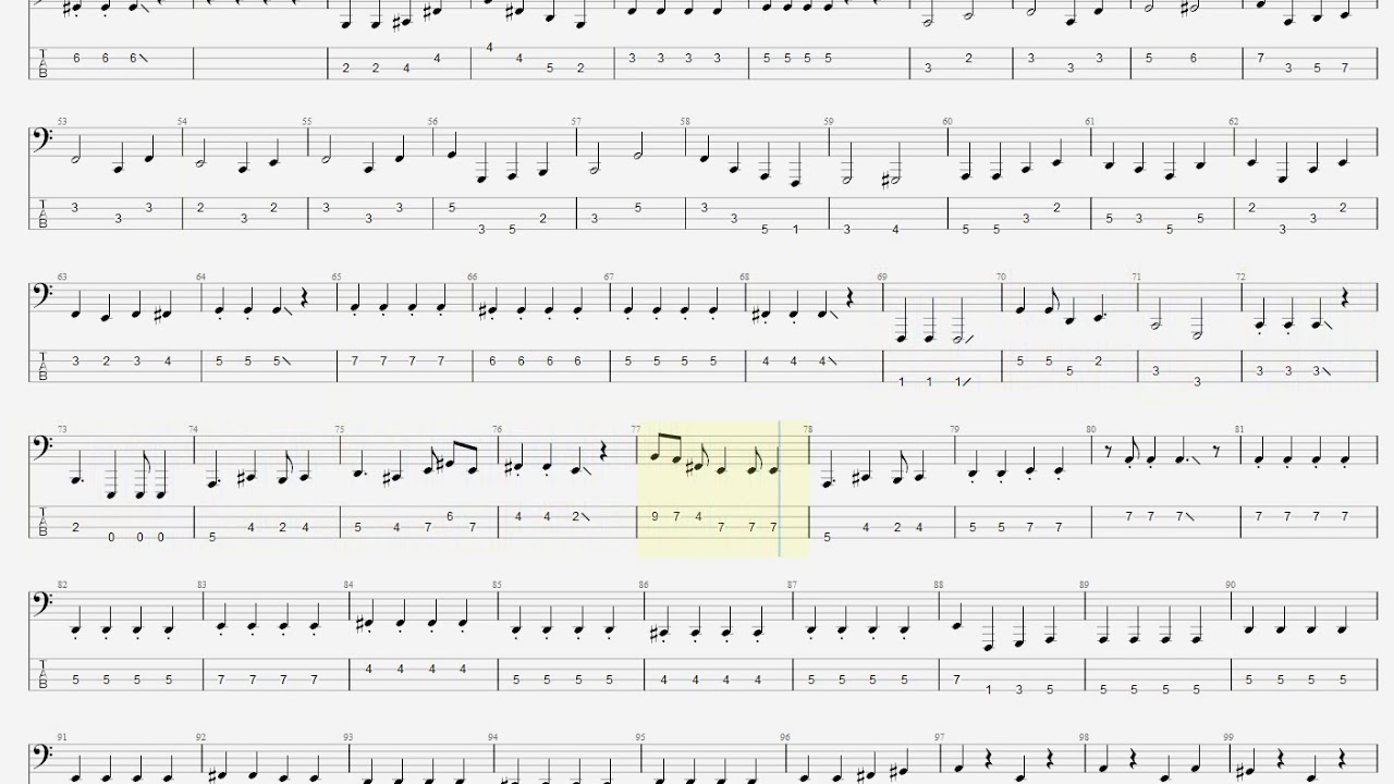 天月 あまつき かいしんのいちげき Bass Tab Youtube 天月 あまつき かいしんのいちげき Bass Tab Youtube