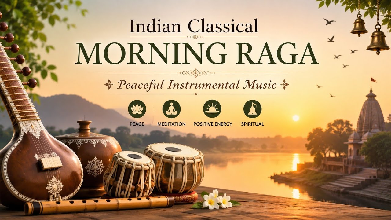 Morning Raga | Indian Classical Instrumental Music for Peace ...
