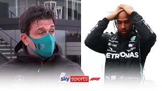 Toto Wolff heaps praise on Lewis Hamilton after equalling Michael Schumacher's F1 title record