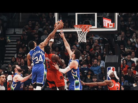 Highlights: Giannis 30-point triple double | Bucks 104 – Raptors 101 | 1.4.23