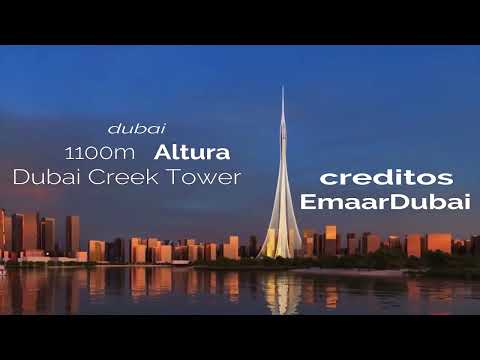 Así quedara El Rascacielos Mas Alto Del MUNDO  Dubai Creek Tower