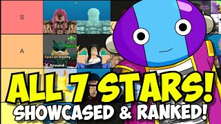 The New Best 7 Stars in ASTD! (All 7 Stars Tier List & Showcases) 