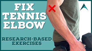 Best TENNIS ELBOW Exercises From Home- 6 Proven Exercises