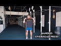 Banded Overhead Press