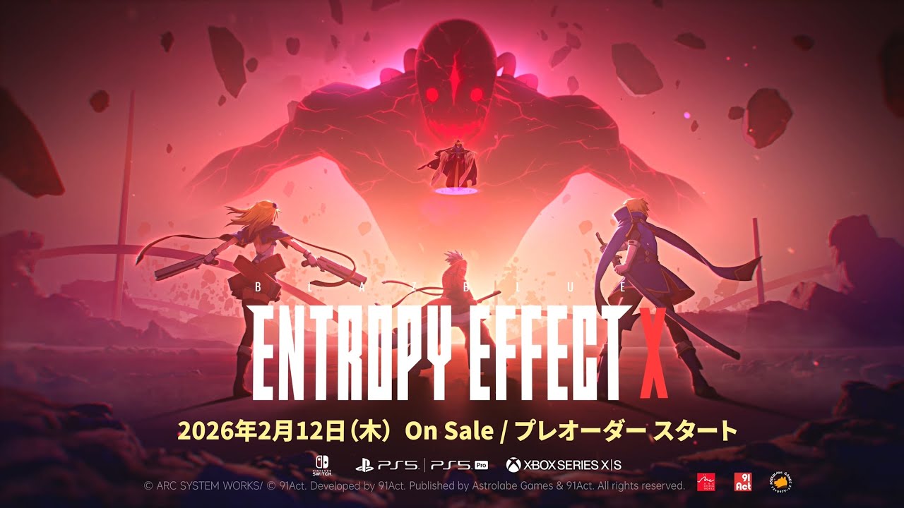 好評スピンオフ作品がボリュームアップ移植，「BLAZBLUE ENTROPY