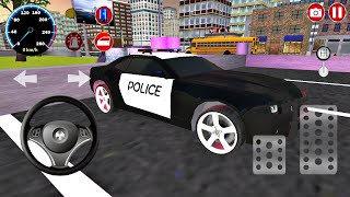Traffic Police Muscle Car Crazy Parking 3D Game 🚨🚓 - Real Police Car Driving - Android Gameplay screenshot 5