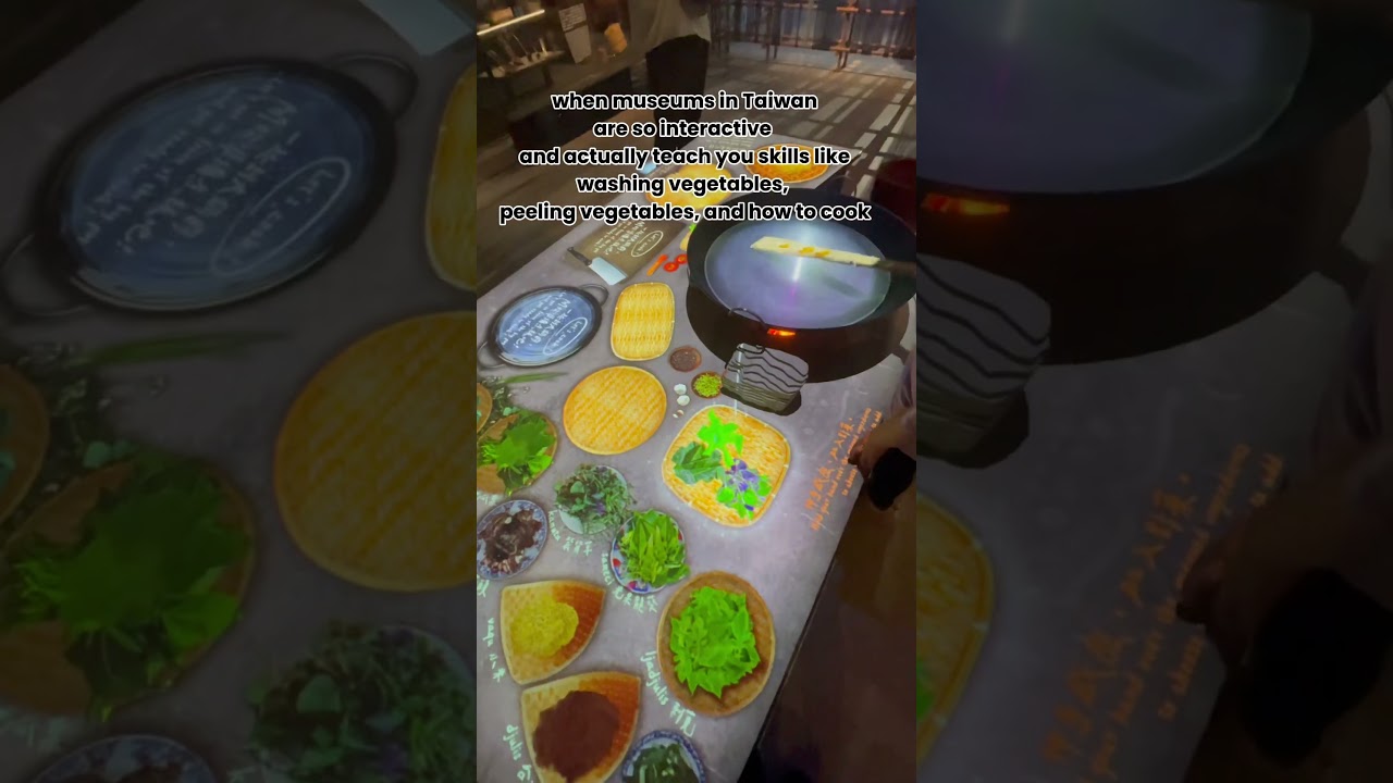 Taiwan museums are so interactive and great for learning 