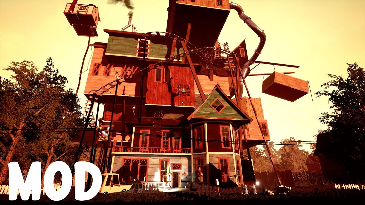 Hello Neighbor Beta 3 But Better | MOD GAMEPLAY