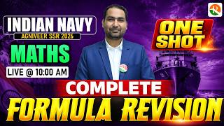Maths Formula Revision One Shot / Navy Final Revision Plan / Navy Oneshot Revision Classes / Navy