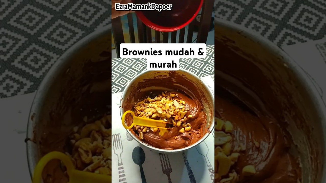 resep brownies rumahan