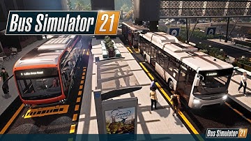 Bus Simulator 21 Gameplay Preview LIVE Part 3 - (No Commentary)