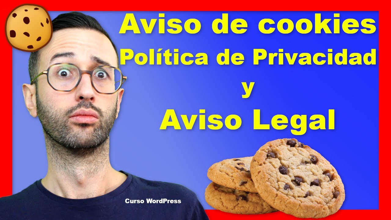 ⚠️ Aviso de COOKIES ⚖️ Política de PRIVACIDAD, aviso LEGAL, Términos y Condiciones en una PÁGINA WEB