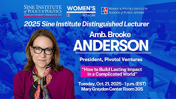 Amb. Brooke Anderson - How to Build Lasting Impact in a Complicated World