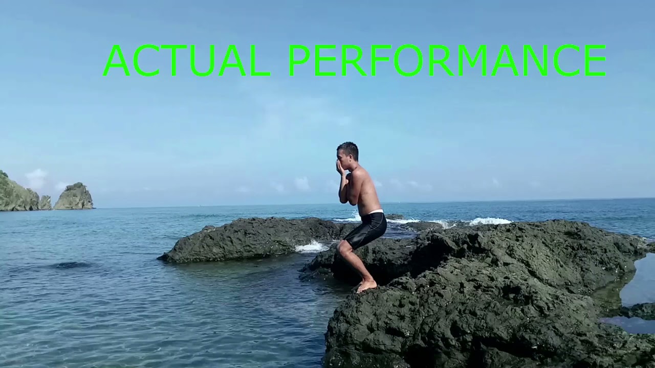 FEET FIRST JUMP ENTRY (Different Water Entries) BY GAYLORD E CALIPUSAN