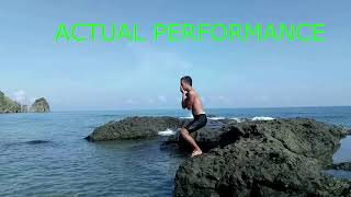 FEET FIRST JUMP ENTRY (Different Water Entries) BY GAYLORD E CALIPUSAN