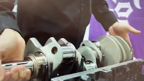 How to install an LS crankshaft
